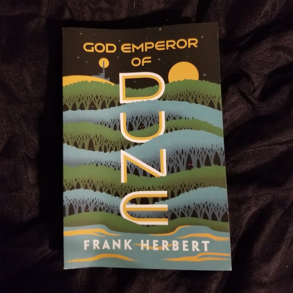 New book "God Emperor of Dune" by Frank Herbert